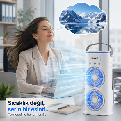 TwinCool Çift Fanlı Hava Soğutucu